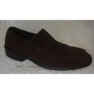 GUCCI Brown Suede Leather Slip On Dress Loafer Shoes Men Size 7 D GUCCI Brown Suede Leather Slip On Dress Loafer Shoes Men  main image 4